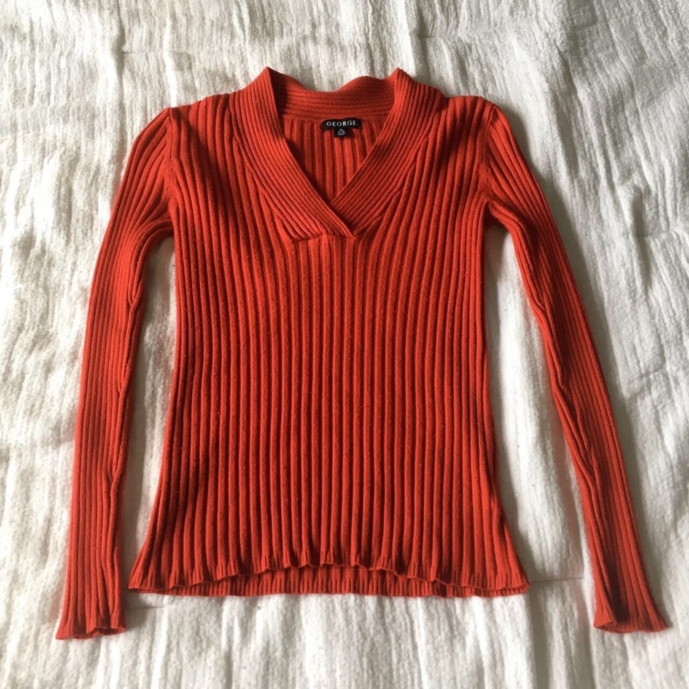 Red GEORGE Sweater size M